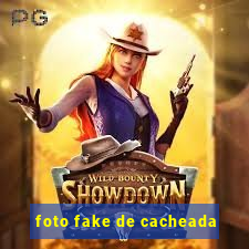 foto fake de cacheada